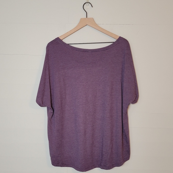 Next Level Apparal | Heathered Purple Cat Tee - Picture 6 of 6